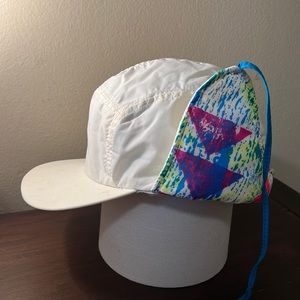 VINTAGE Columbia winter trapper hat-neon